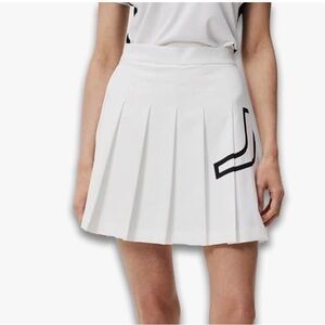 J.Lindeberg White Skirt with Black Accent